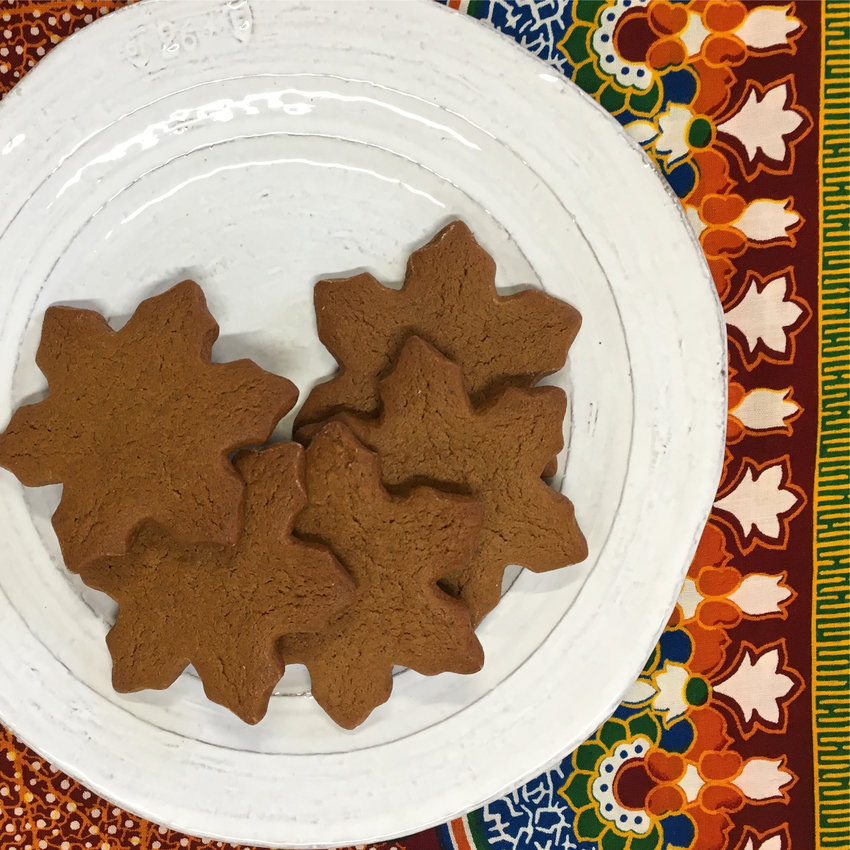 Spicy-sweet, gingerbread cookies are a key part of the holidays. These are made by Beach Lake Bakery in Beach Lake, PA.